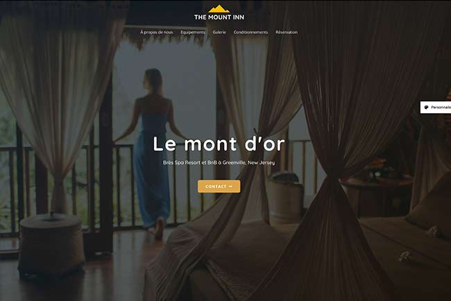Création de site inetrnet pour hotel et bnb - paiement en mensualités - par x-marques